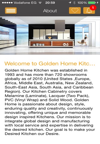 Golden Home Kitchens screenshot 2