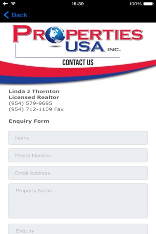 Properties USA Inc. - Linda J. Thornton screenshot 2