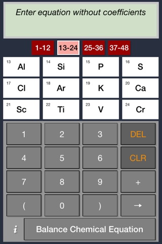 Chemistry Equation Balancing Calculator screenshot 4