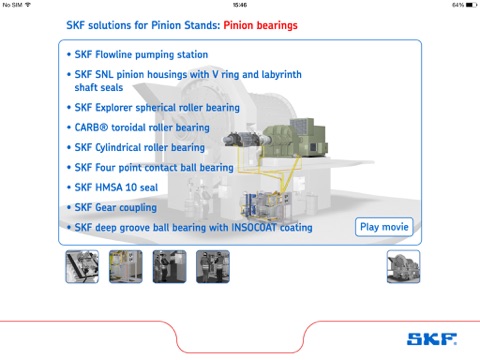 Pinion Stand solutions from SKF screenshot 2