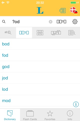 Dänisch Deutsch Wörterbuch screenshot 4