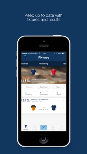 Fan App for Dundee FC