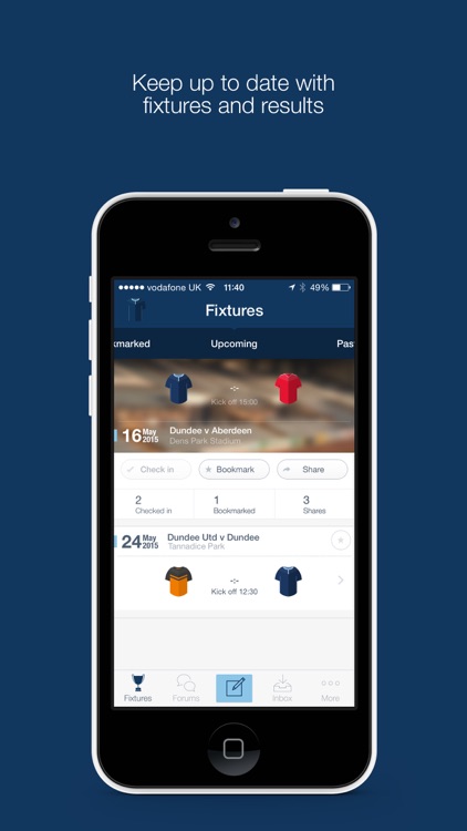 Fan App for Dundee FC