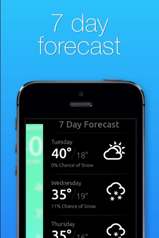 NOW Weather - Current Temperature, Hourly Forecast screenshot 3
