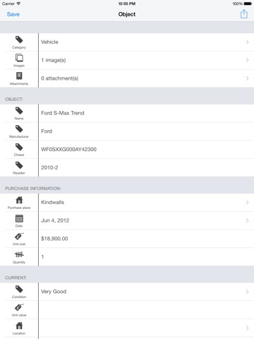 What I Own: Inventory Manager screenshot 2