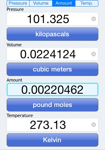 PVnRT - Ideal Gas Calculator screenshot 3