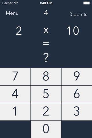 Multiplication - test your skills in multiplication screenshot 2