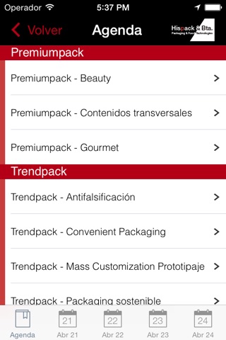 Hispack&Bta. Packaging & Food Technologies screenshot 2