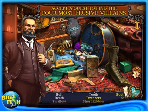 Haunted Train: Spirits of Charon HD - A Hidden Object Game with Ghosts screenshot 2