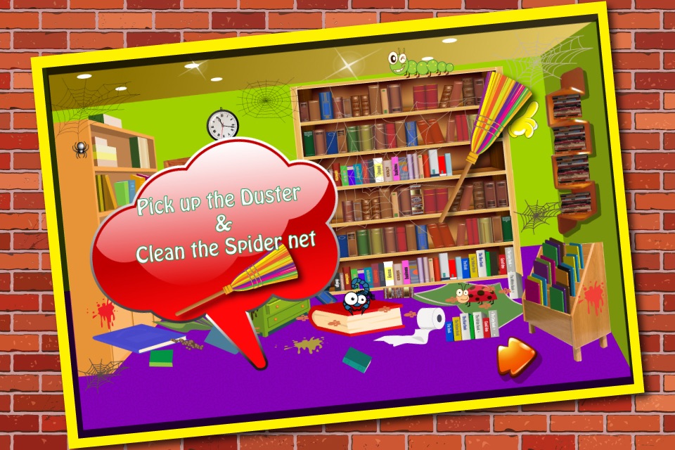 Bookshop cleanup & decoration - Crazy book store makeover & shop cleaning game screenshot 2
