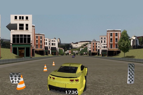 A Highway Racer game - Corvette Camaro edition screenshot 2