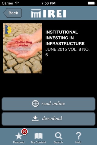 Institutional Real Estate, Inc. screenshot 2