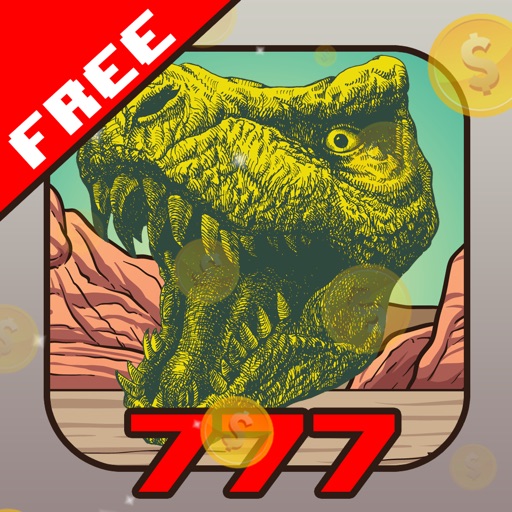 Giant Dinosaur Casino Slot - Big Win Prehistoric Vegas Machine Icon