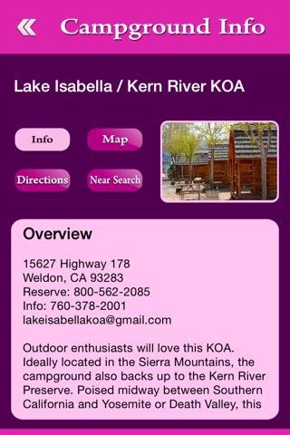 KOA Campgrounds screenshot 4