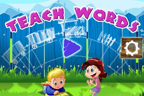 Kids Train: Teach Words screenshot 2