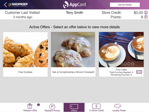 AppCard For ShopKeep screenshot 2