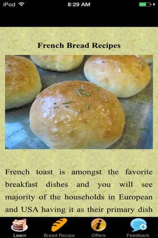 French Bread Recipes - Homemade screenshot 3