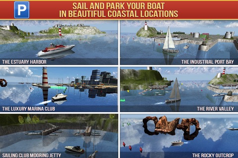 Super Yachts Parking Simulator - Real Boats Race Driving Test Park Racing Games screenshot 4