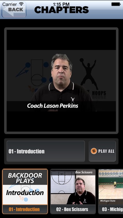 Backdoor Plays: Scoring Playbook - with Coach Lason Perkins - Full Court Basketball Training Instruction Screenshot 2