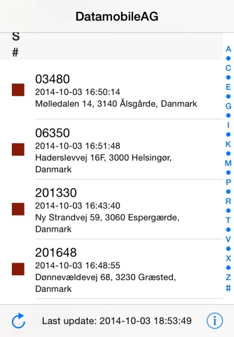 Datamobile Tracker screenshot 2