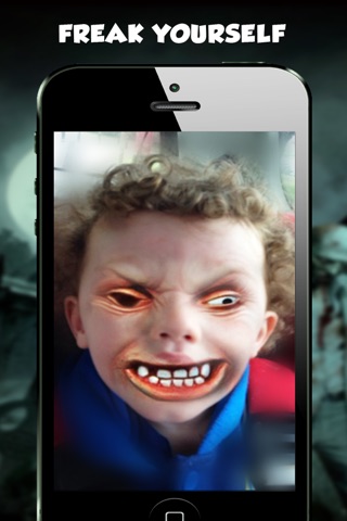 Freaky Face - Zombie Camera Pic Booth Editor Prank PLUS screenshot 2
