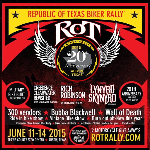 Republic of Texas Biker Rally icon