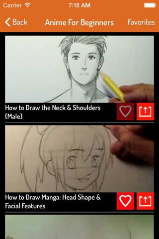 A To Z Guide For Anime Drawing screenshot 2