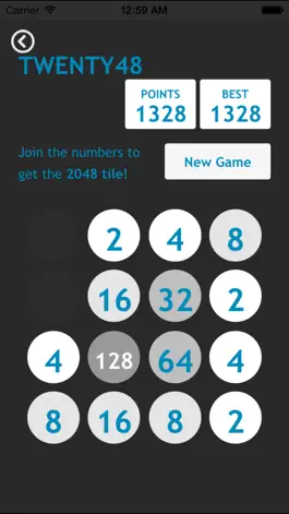 Game screenshot Twenty 48 - An Exciting Puzzle hack