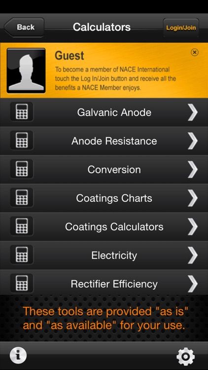 The NACE International Corrosion App