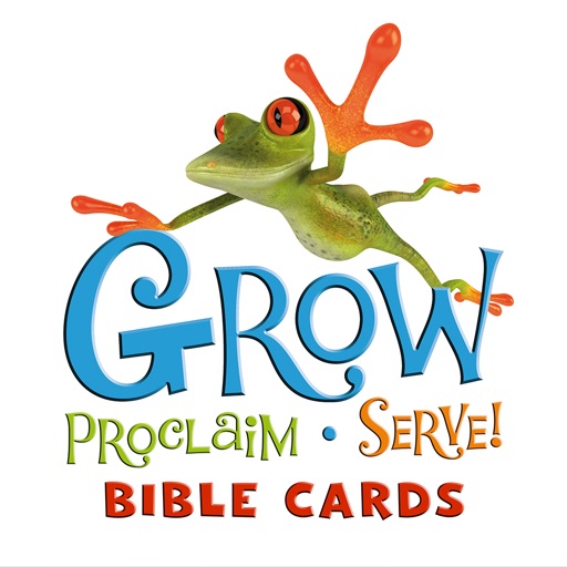 Grow Proclaim Serve Bible Cards iOS App
