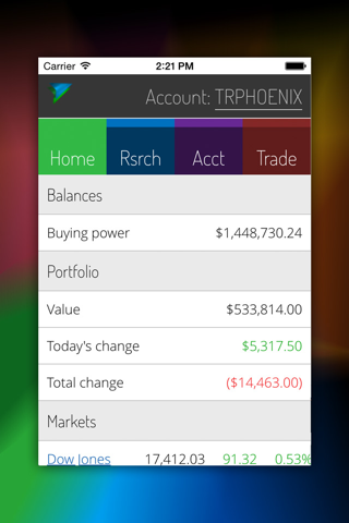 VT Trader screenshot 2