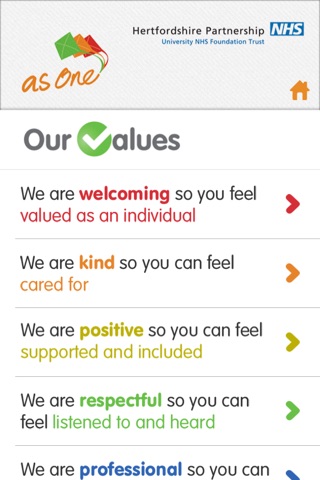 HPFT Our Values screenshot 3