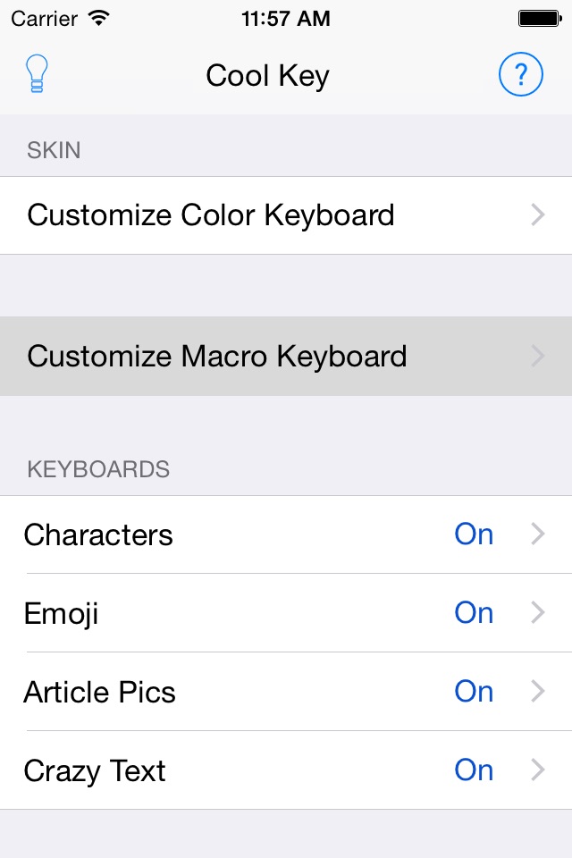 Cool Key - Customize your keys & keyboards screenshot 4