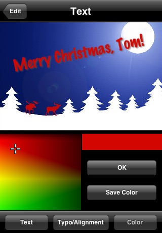 Christmas C@rds screenshot 2