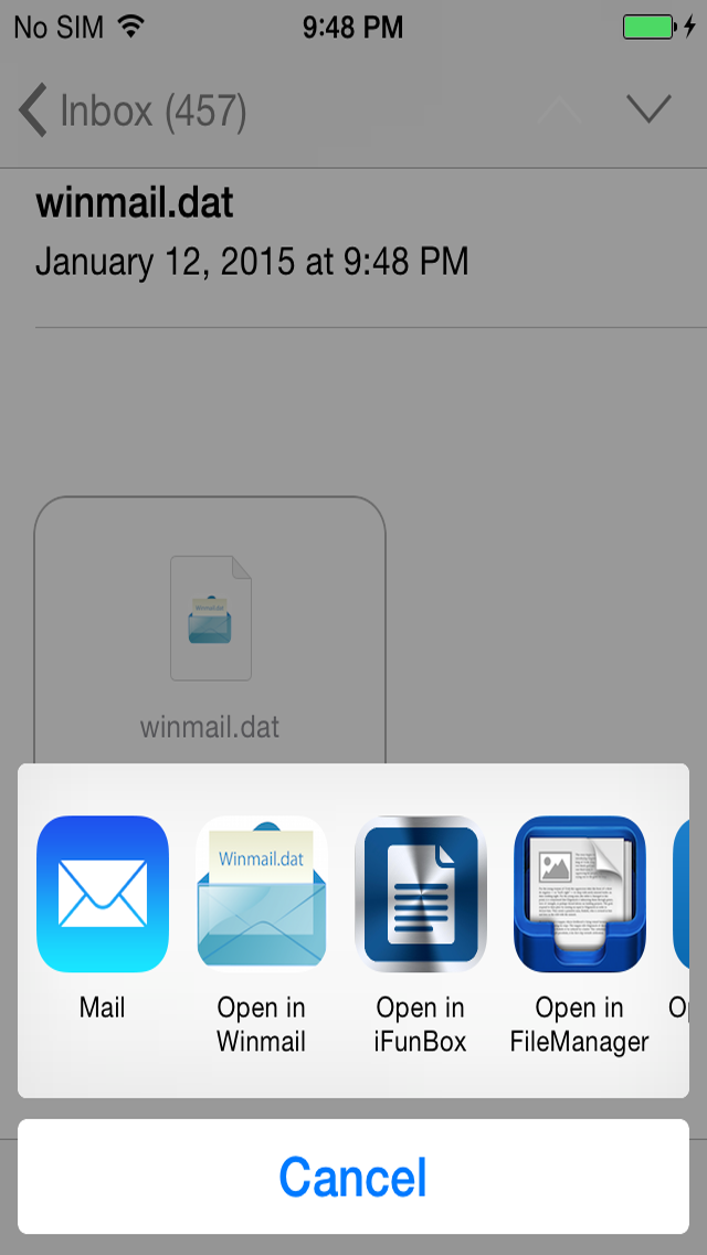 Winmail Screenshot 4