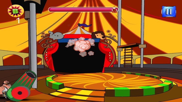 Circus Daredevil Cannon Blast screenshot-4