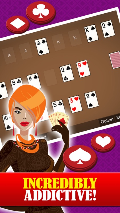 Capricieuse Solitaire Free Card Game Classic Solitare Solo screenshot-3