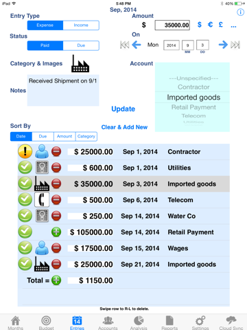 Biz Budget Book with Forecast screenshot 3