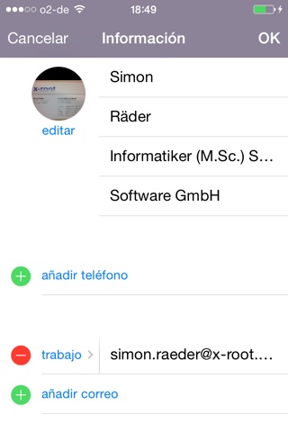 Cardreader – Visitenkarten Scanner screenshot 3