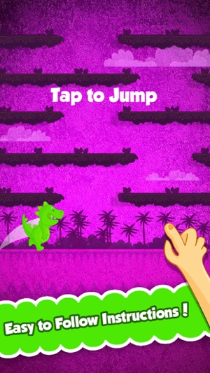 Baby Dino Jump Adventure – An Endless Running and Jumping Ga(圖2)-速報App