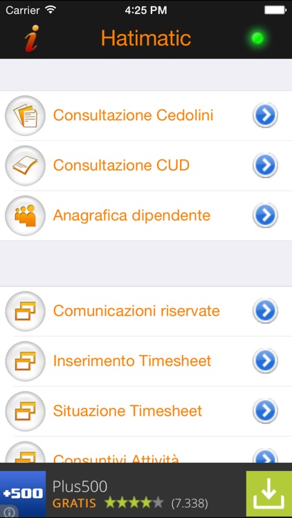 Hatimatic App Dipendenti