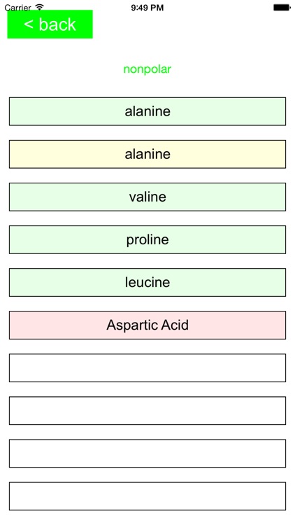 Learn Amino Acids screenshot-3