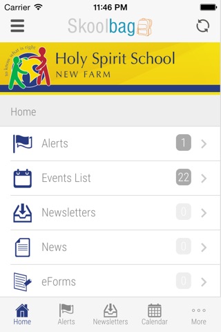 Holy Spirit School New Farm - Skoolbag screenshot 3