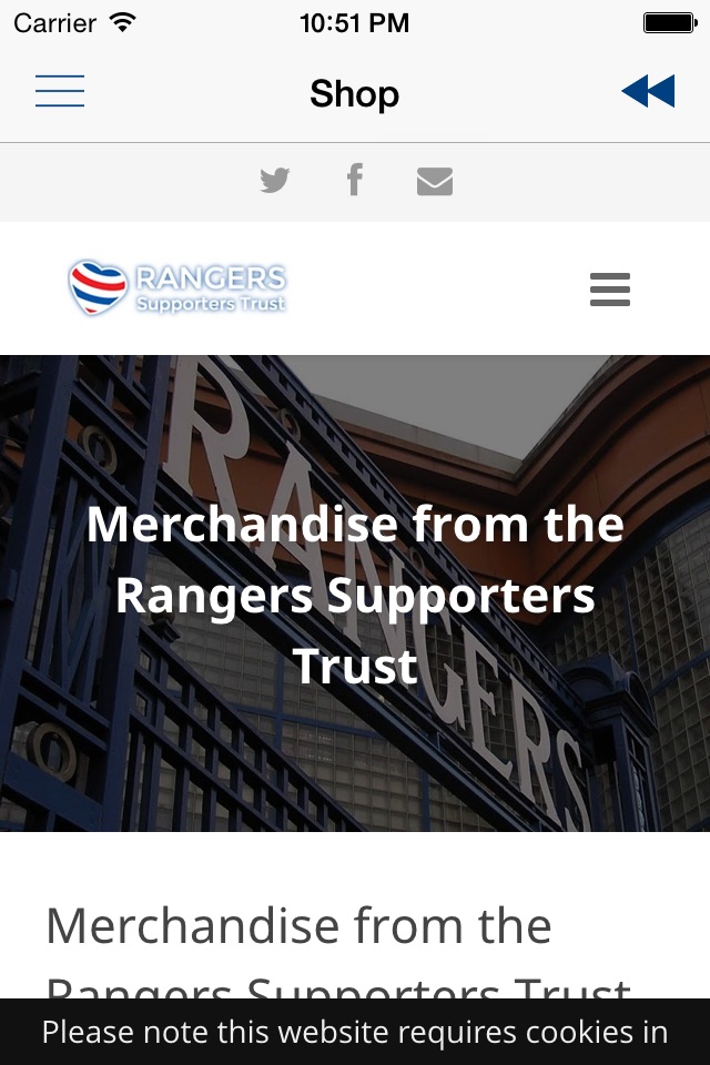 RST - The Rangers Supporters Trust screenshot 3