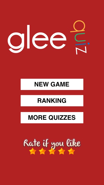 Quiz for Glee - Trivia for the TV show fans