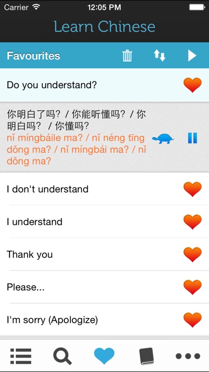 Learn Chinese HD - Mandarin Phrasebook for Travel in China screenshot-2