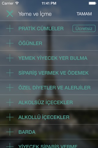 Fransızca Konuşma Kılavuzu - Sesli, telaffuza yardımcı turistik cümle kitapçığı ve Türkçe bilenler için yabancı dil öğrenme rehberi screenshot 4