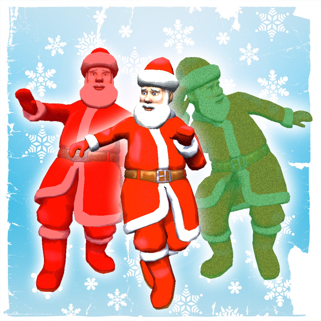 Dancing Santa 3D - Face Booth & Christmas Dance Special icon