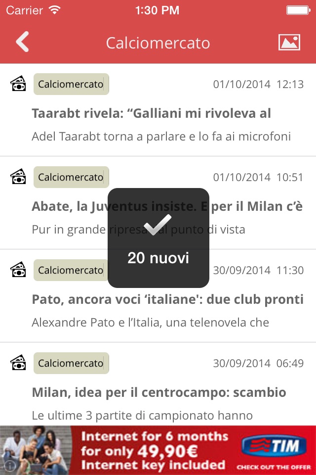 Milan Live screenshot 2