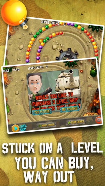 Zumi War-Fare - A Bubble Shooter Showdown With Military Tanks (Artillery Game) screenshot-4